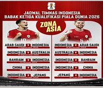 Jadwal Pertandingan Arab Saudi Vs Indonesia Kualifikasi Piala Dunia